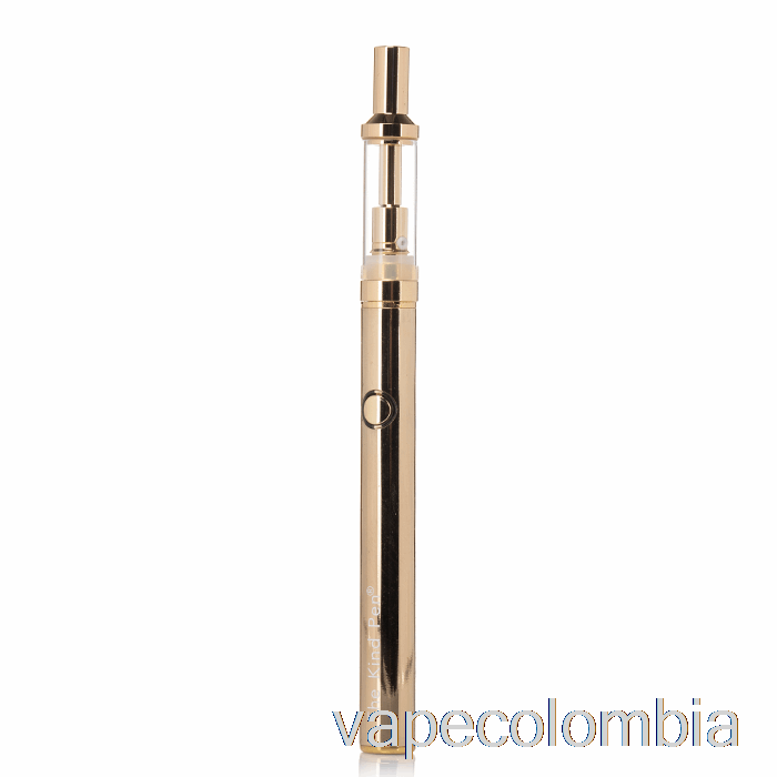 Vape Recargable The Kind Pen Slim 510 Kit Vaporizador Dorado